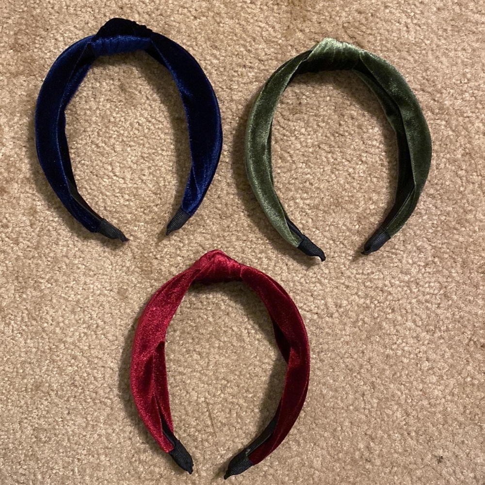 🌟3 for $15 || Velvet Knot Detail Headband - 2 Colors Avail - Picture 5 of 6